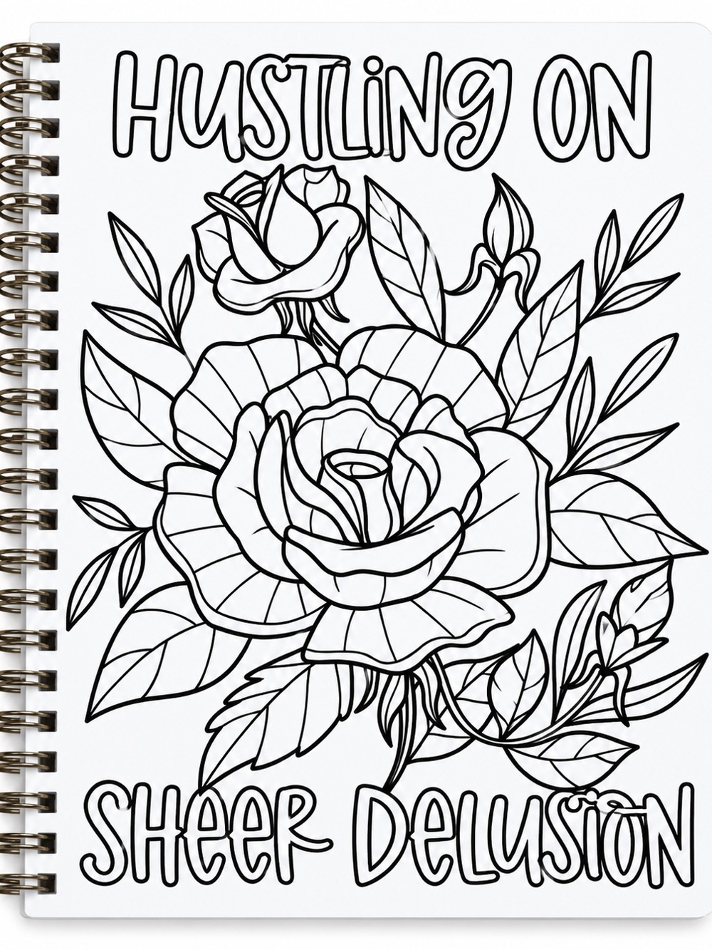 Balanced and Blooming Adult Coloring Book - Picture 3 of 4